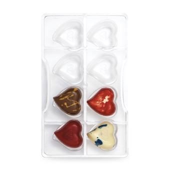 Picture of CHOCOLATE HEARTS MOLD 39,7X39,2 CAV.8